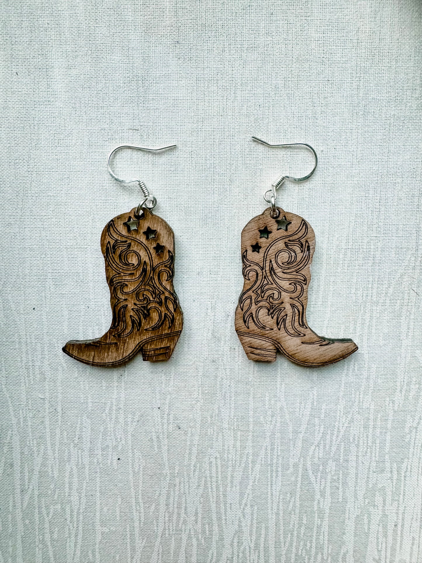 Cowboy boot Earrings 2.0