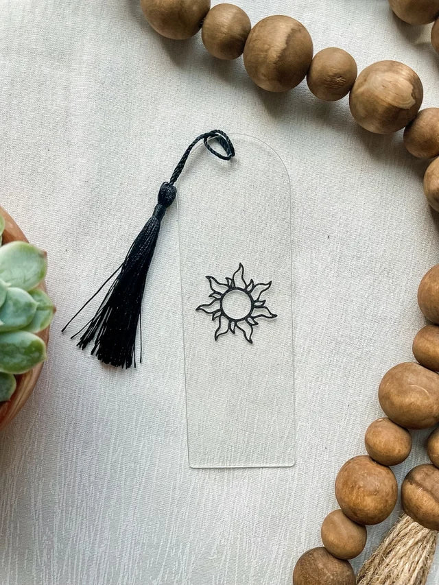 Sun bookmark-acrylic