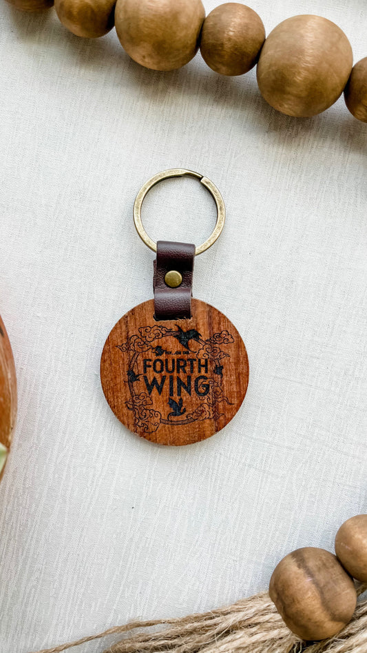 Fourth Wing Keychain