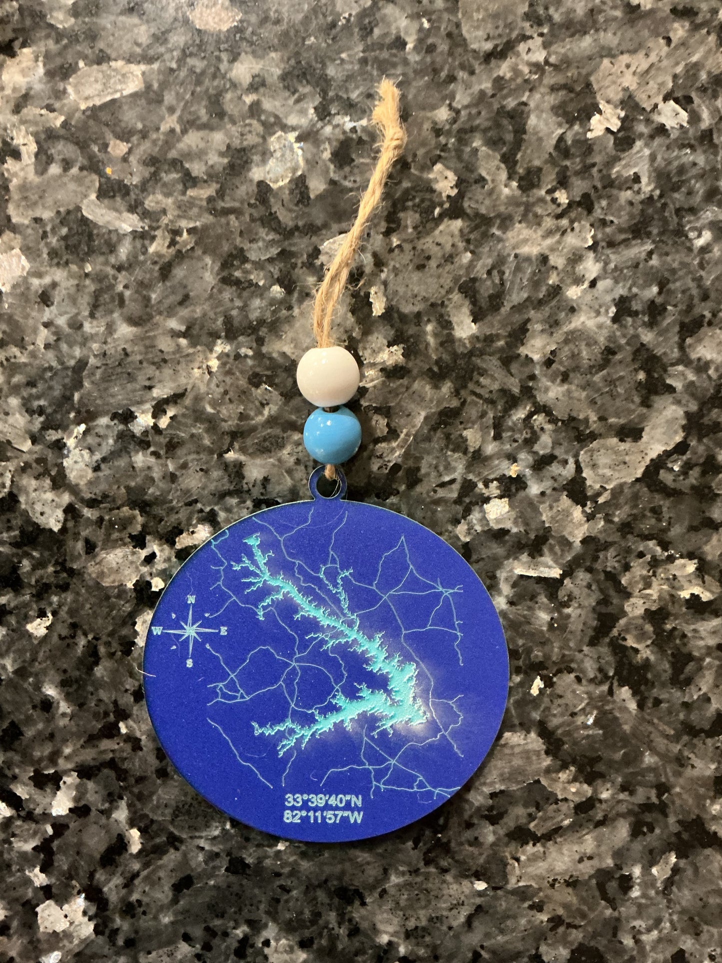 Acrylic lake ornament