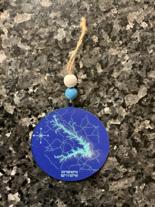 Acrylic lake ornament