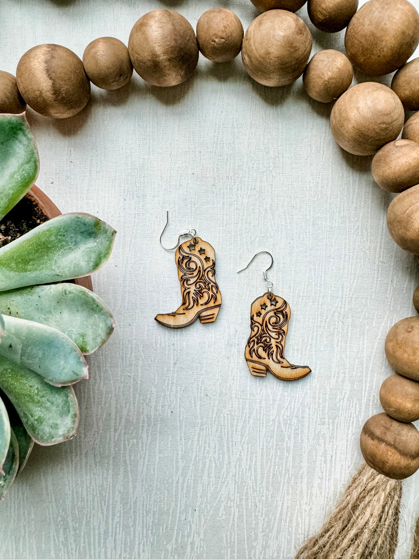 Cowboy Boot Earrings