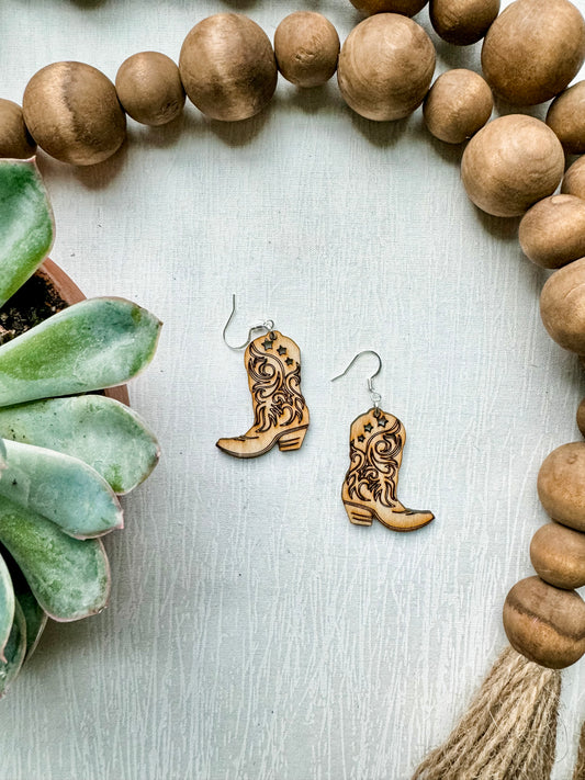 Cowboy Boot Earrings
