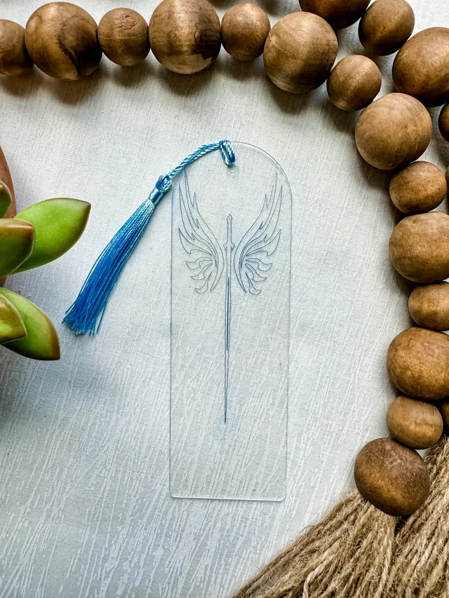 Sword/Wing Bookmark-Acrylic